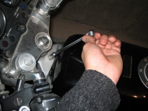 Замена свечей на мотоцикле 
