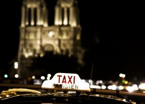 Услуги такси в Париже