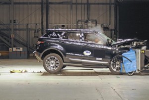 Краш тест Rover Evoque