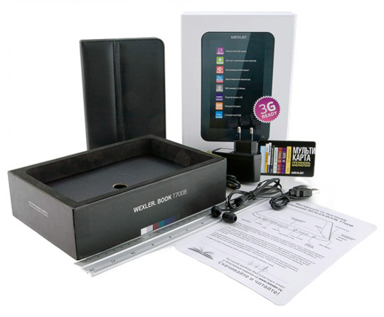 ������������ ��������������� TFT-������ ��� ������ ����������� ���� WEXLER.BOOK T7008